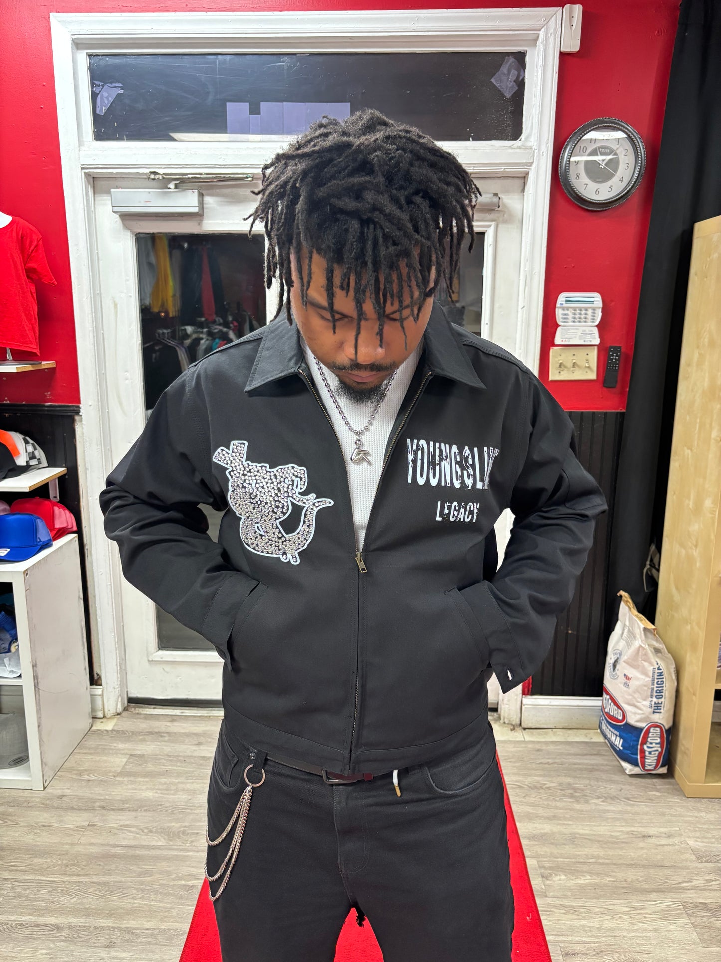 Young$lime “cargo” jacket